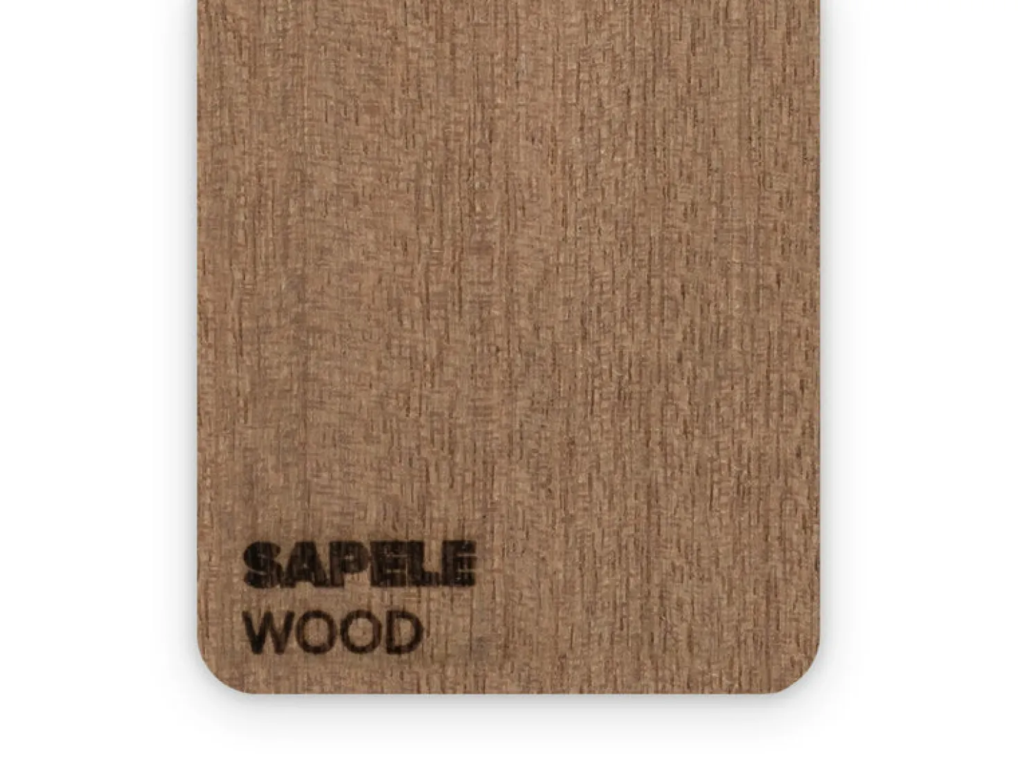 FLUX - Wood - Sapele - 375x400x3mm