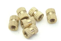 Gevindindsats - Knurls - Messing - 10 Pcs. Kit (Pick a Size)