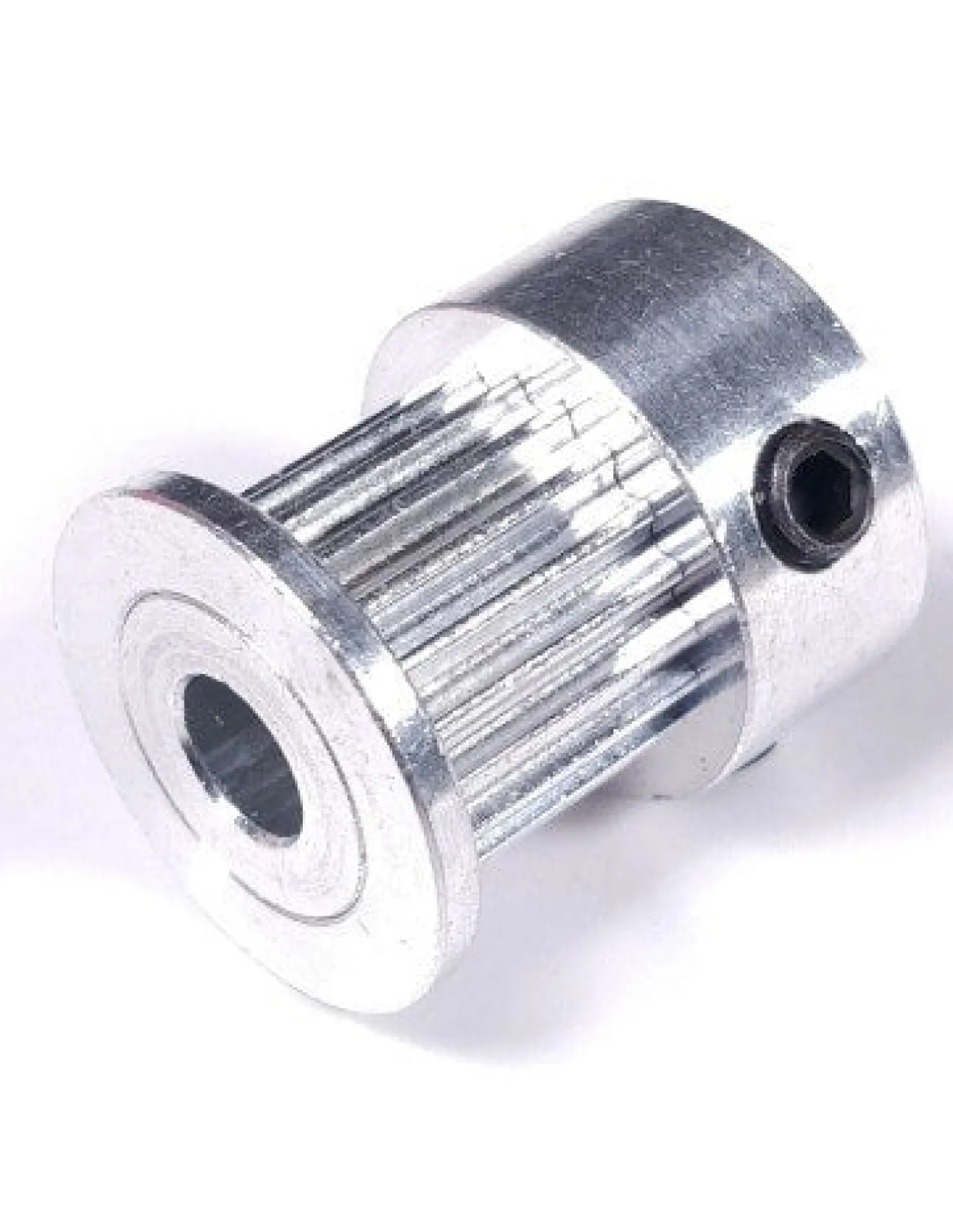 GT2 20T(9mm wide) Pulley(5mm bore) silver