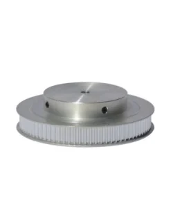 GT2 80T(6mm wide) Pulley(5mm bore) silver