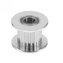 GT2 20T(9mm wide) Toothed Idler(5mm bore) silver