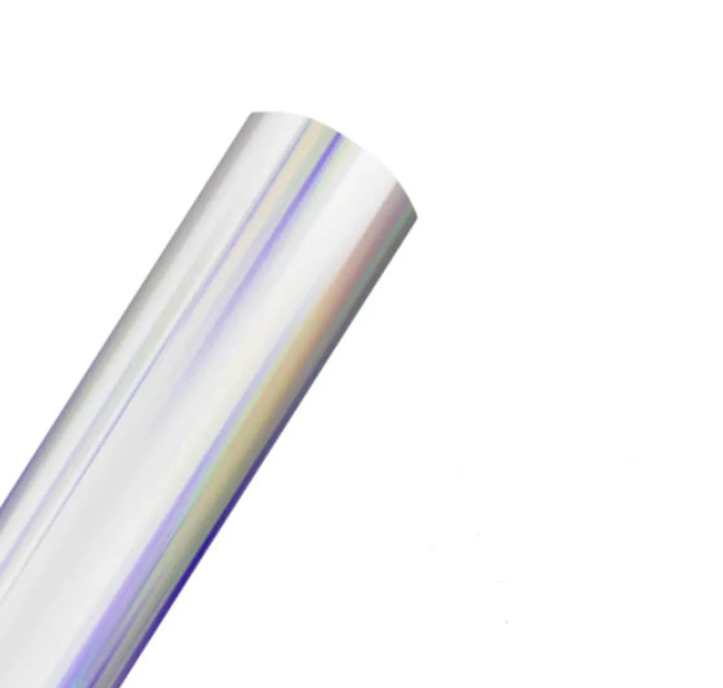 HTVRONT - Holographic Adhesive Vinyl Roll - Silver