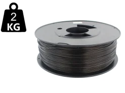 2kg - 3DE Premium - PETG PRO - Black - 1.75mm