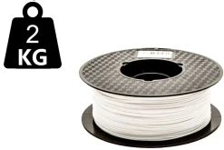 2kg - 3DE Premium - PETG - Solid White - 1.75mm