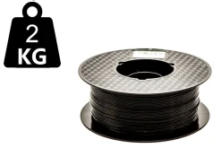 2kg - 3DE Premium - PLA - Pirate Black - 1.75mm