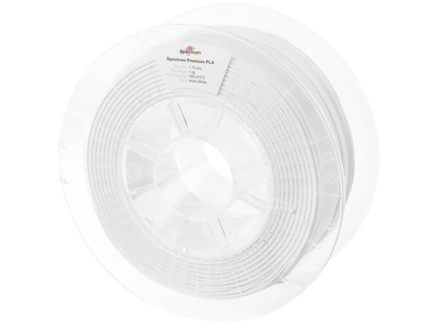 2kg - Spectrum - PLA - Polar White - 1.75mm