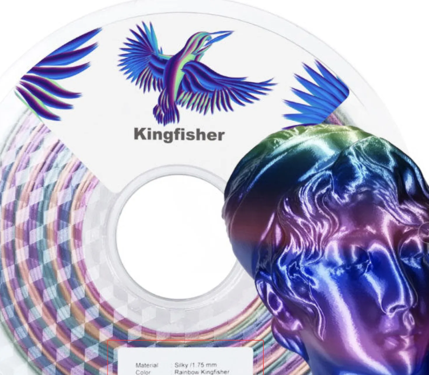 Kingfisher - Rainbow - PLA - 1.75mm