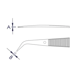 KNIPEX - Præcisionspincet 45gr - 155mm