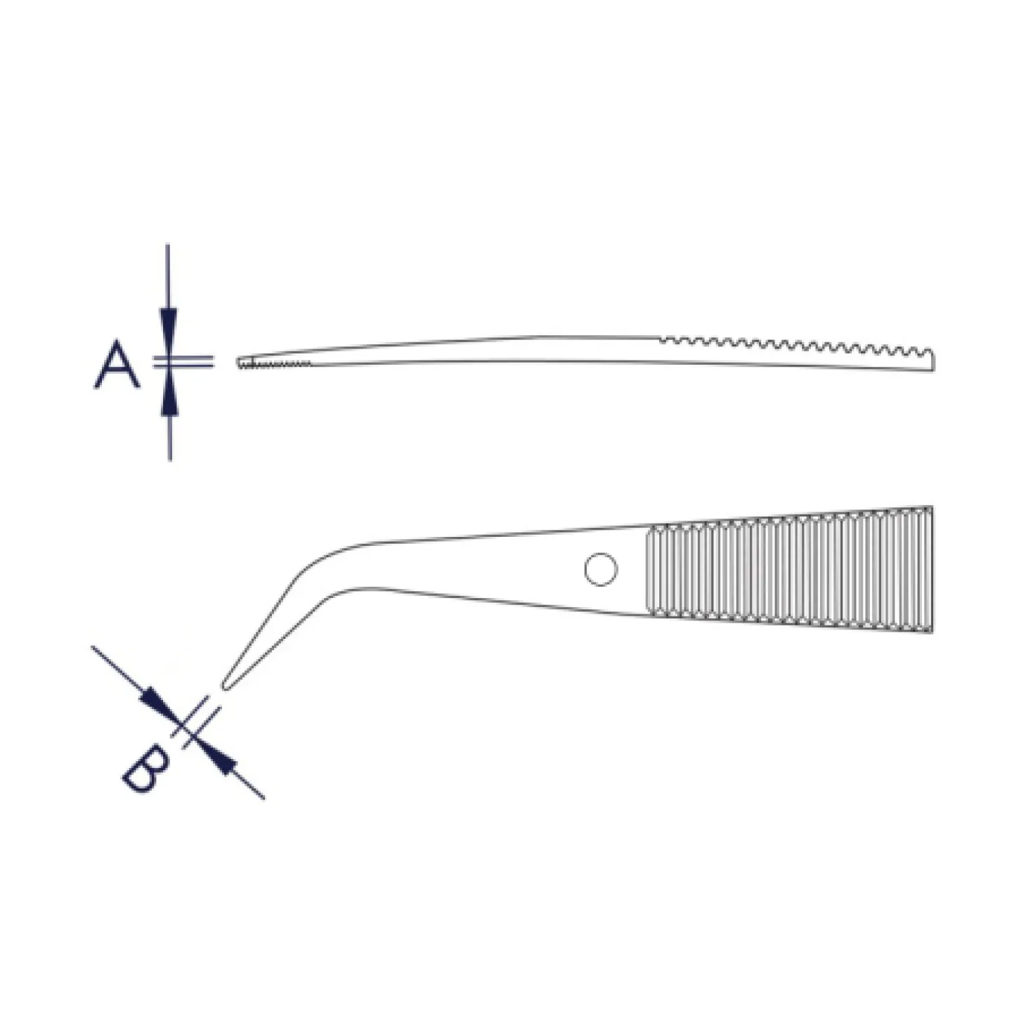 KNIPEX - Præcisionspincet 45gr - 155mm