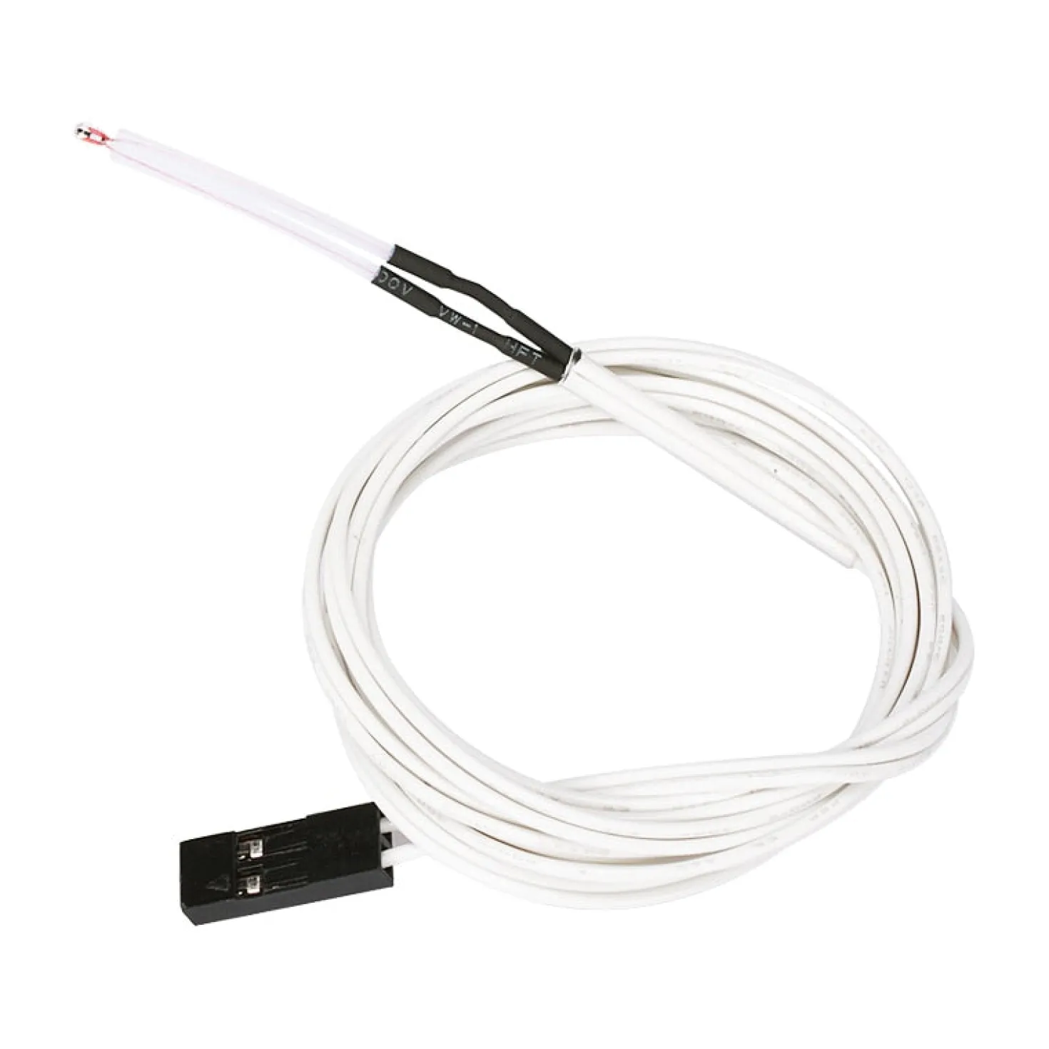 100K NTC Thermistor incl. Perletermister - 1m