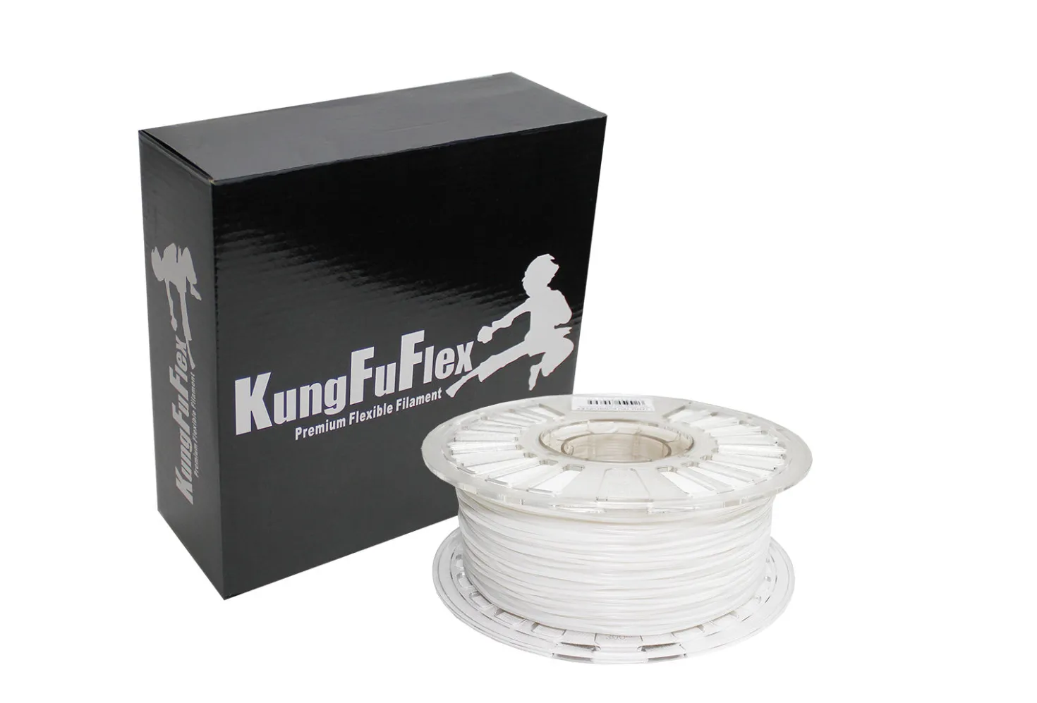 KungFuFlex - Medium Flex - 98A - Cloud White - 1.75mm - 1kg