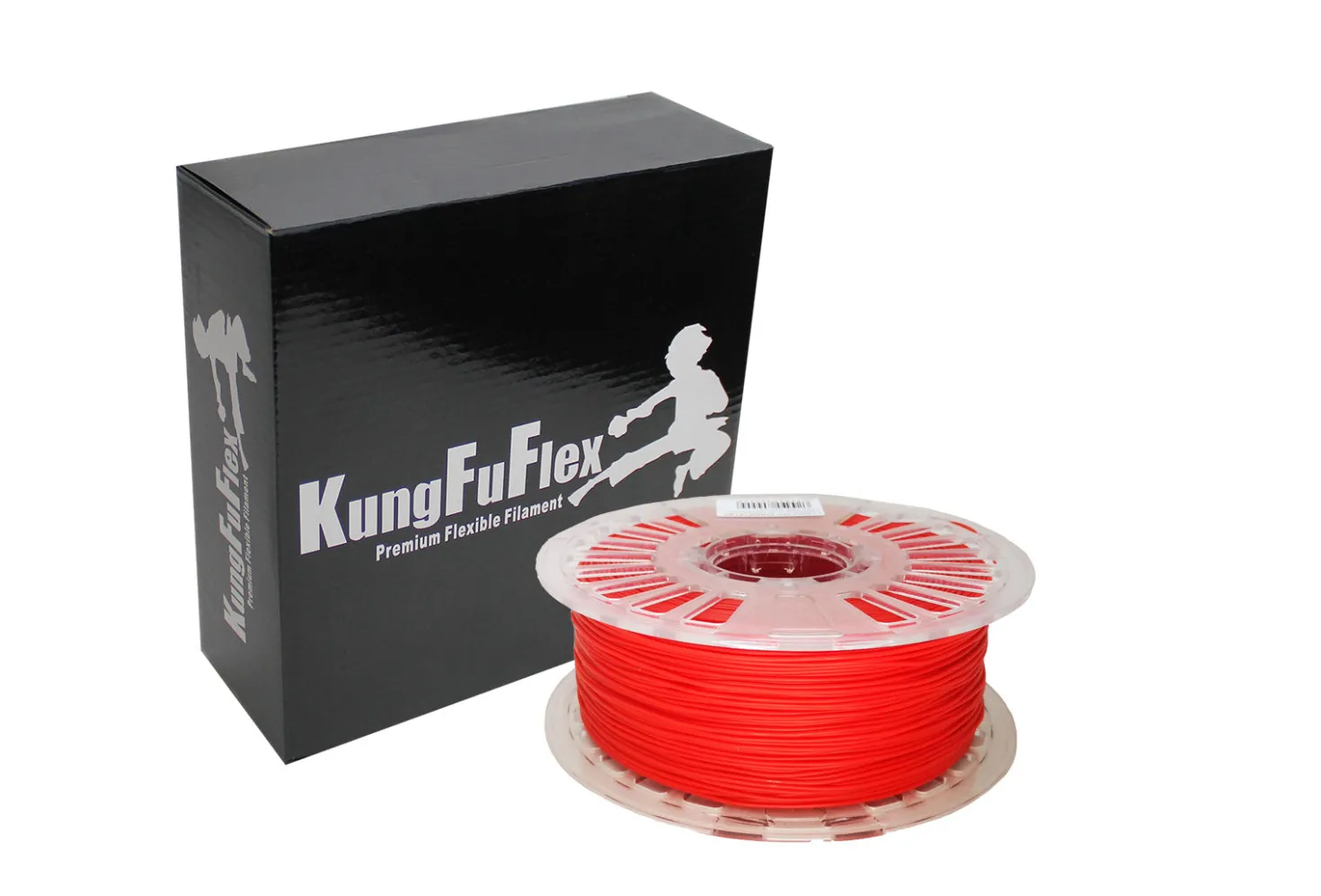 KungFuFlex - Soft Flex - 85A - Mailbox Red - 1.75mm - 1kg
