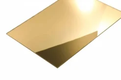 Lasersheets - Acrylic Mirror - Gold - 400x300mm - 3mm