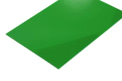 Lasersheets - Acrylic Opaque Gloss - Green - 400x300mm - 3mm