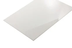 Lasersheets - Acrylic Opaque Gloss - White - 400x300mm - 3mm