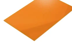 Lasersheets - Acrylic Opaque Gloss - Yellow - 400x300mm - 3mm