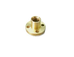 Lead Screw Nut 8mm - 2mm Pitch - 8mm Lead - Brass