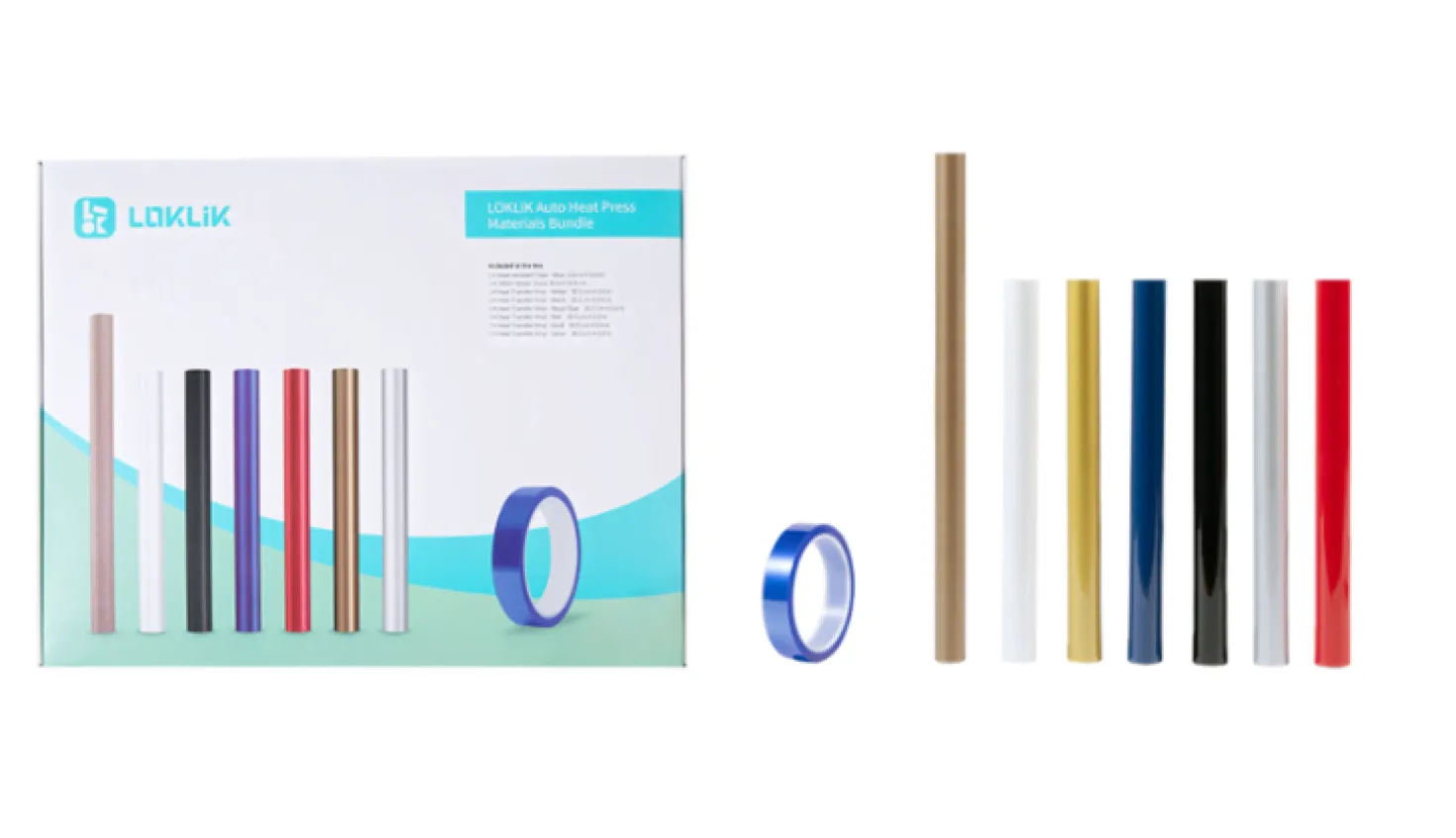 LOKLIK - Bundle - Starter Pack - Auto Heat Press & Auto 2 Smart