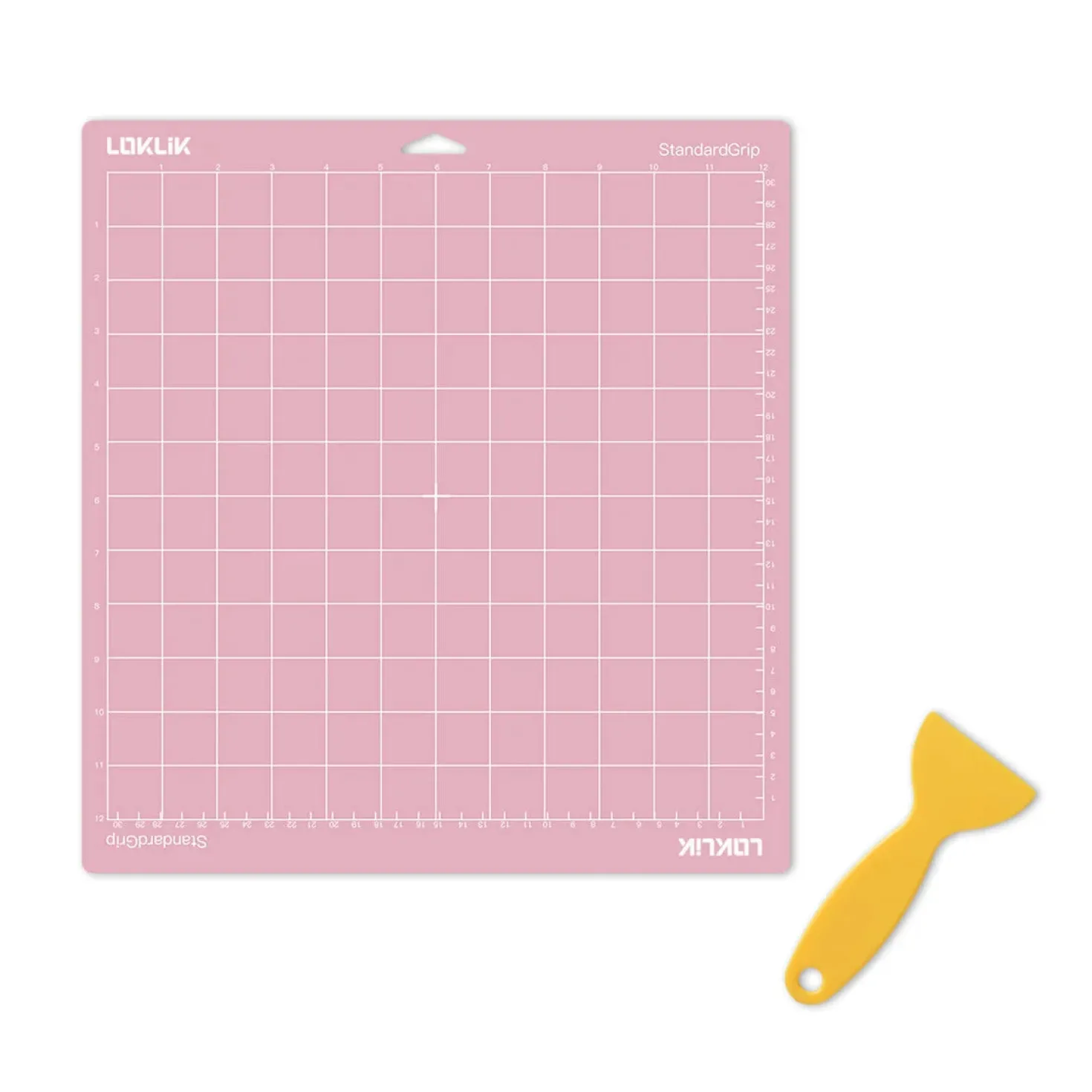 LOKLIK - Cutting Mat - Fabric Grip - Pink - 3-pack - 35.5 x 33cm