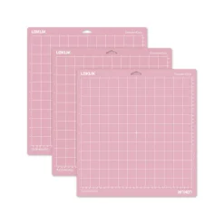 LOKLIK - Cutting Mat - Fabric Grip - Pink - 3-pack - 35.5 x 33cm