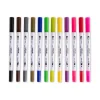 LOKLIK - Dual Tip Brush Pens 12 Colors