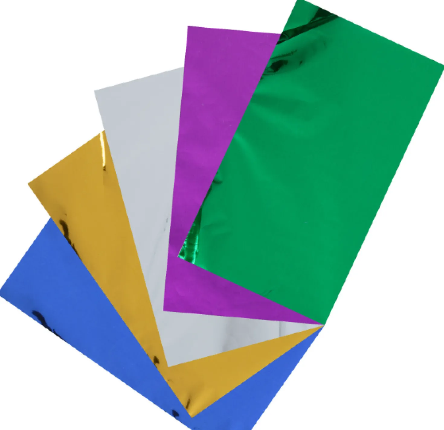 LOKLiK - Foil Transfer Sheets Bundle til Sublimation m.m. - 5 Colors - 50 Pack