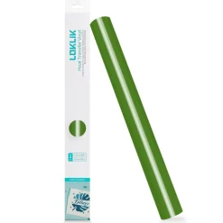 LOKLIK - Heat Transfer Vinyl - 30.5cm x 180cm - Grass Green