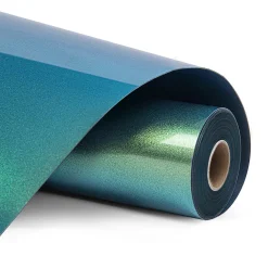 LOKLIK - Heat Transfer Vinyl - 30.5cm x 90cm - Chameleon Gold to Green