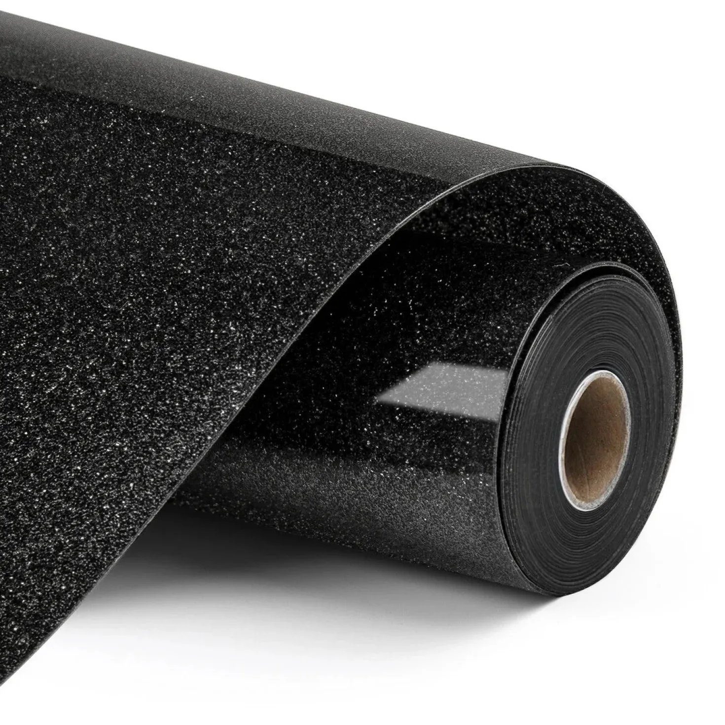LOKLIK - Heat Transfer Vinyl - 30.5cm x 90cm - Glitter Black