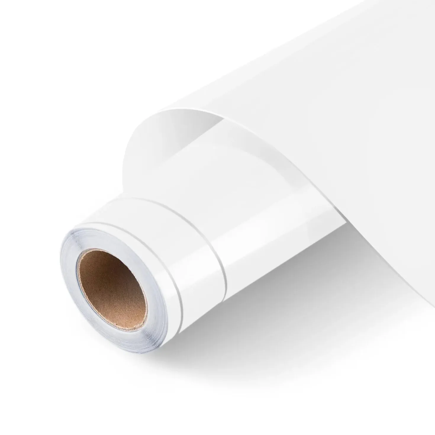 LOKLIK - Permanent Adhesive Vinyl - Glossy - White - 30.5cm x 180cm