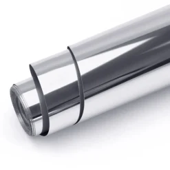 LOKLIK - Permanent Adhesive Vinyl - Mirror Metallic - Silver - 30.5cm x 180cm
