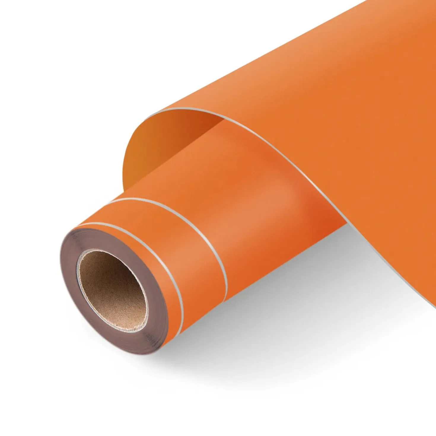 LOKLIK - Permanent Adhesive Vinyl - Matte - Orange - 30.5cm x 180cm