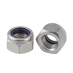 M5 Hex Nut Låsemøtrik - 9 pcs