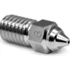 Micro Swiss - M6 Brass Plated Wear Resistant Nozzle - Ender-7 (Pick a Size)