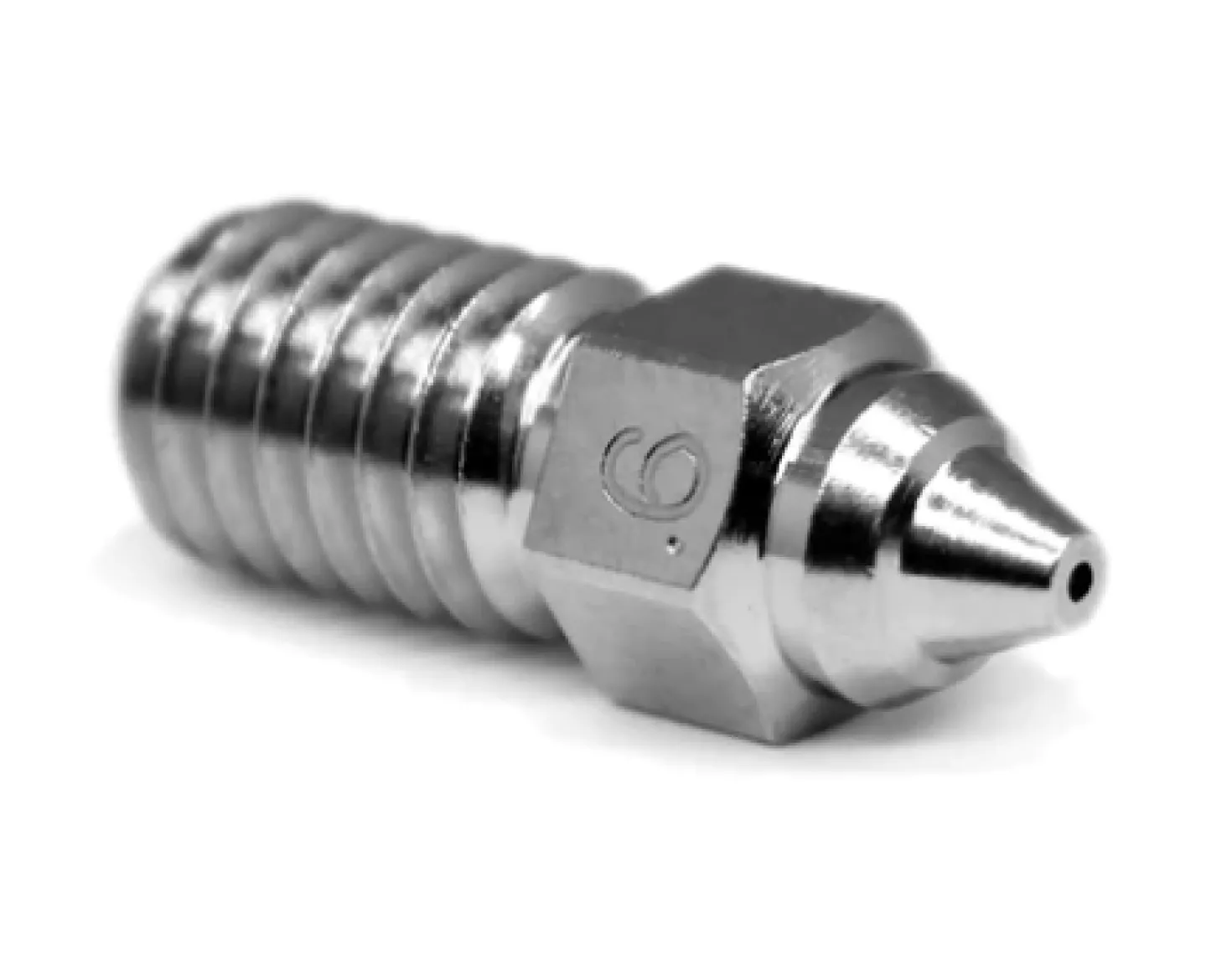 Micro Swiss - M6 Brass Plated Wear Resistant Nozzle - Ender-7 (Pick a Size)