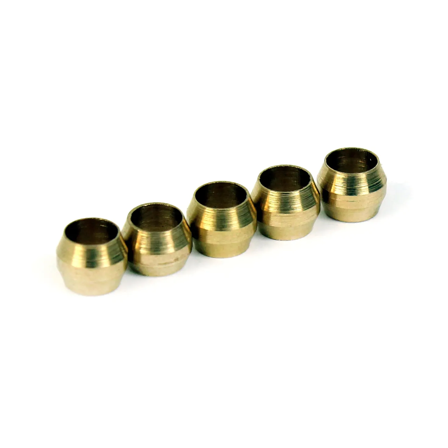 Micro Swiss - Spare Brass Compression Sleeves - 4mm - CR-6 SE - 5pcs