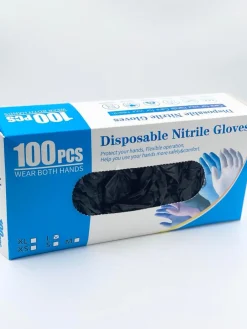 Nitril Handsker - Powder Free Gloves - L - 100pcs