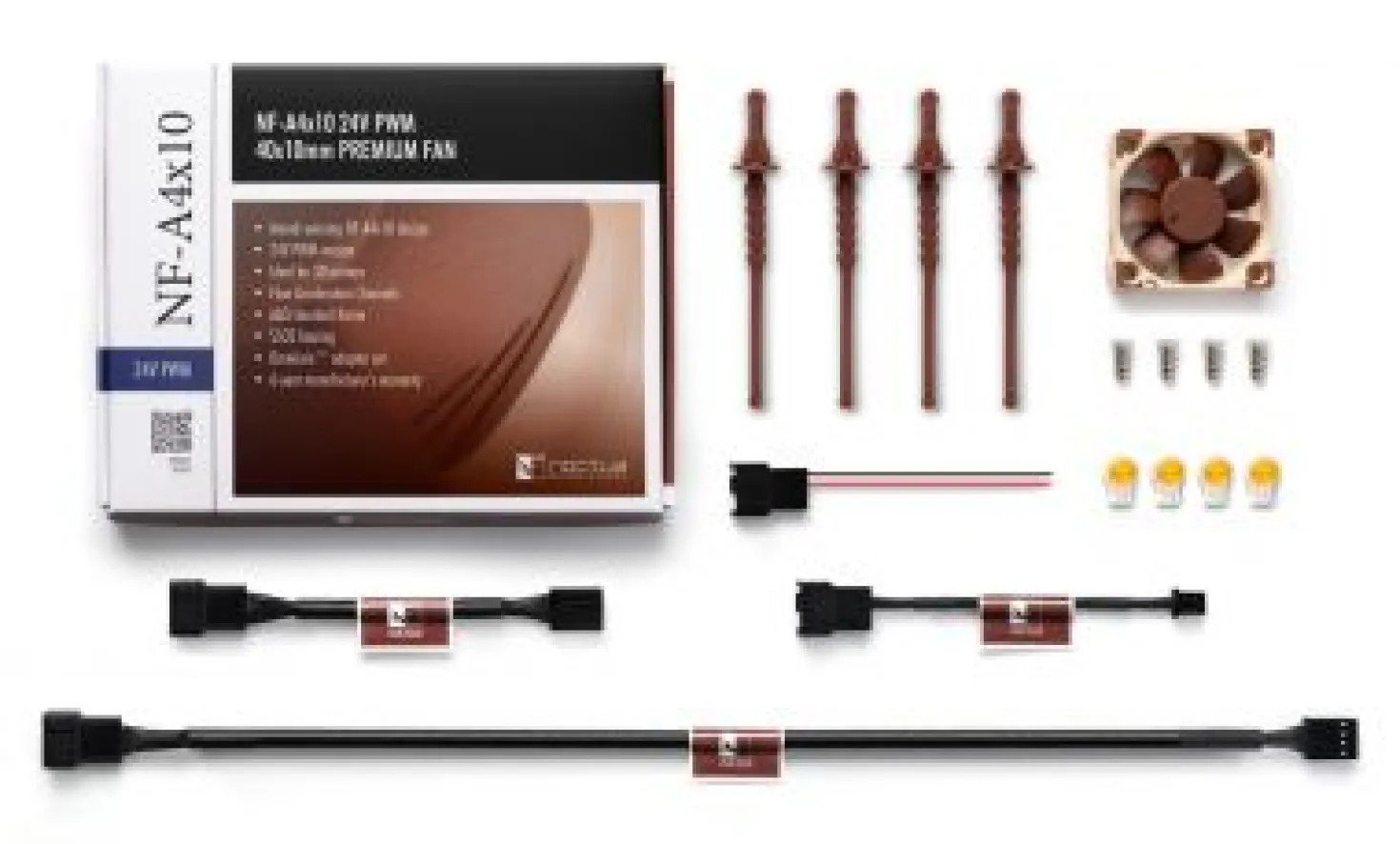 Noctua - NF-A4x10 - 24V - PWM - Fan/Blæser