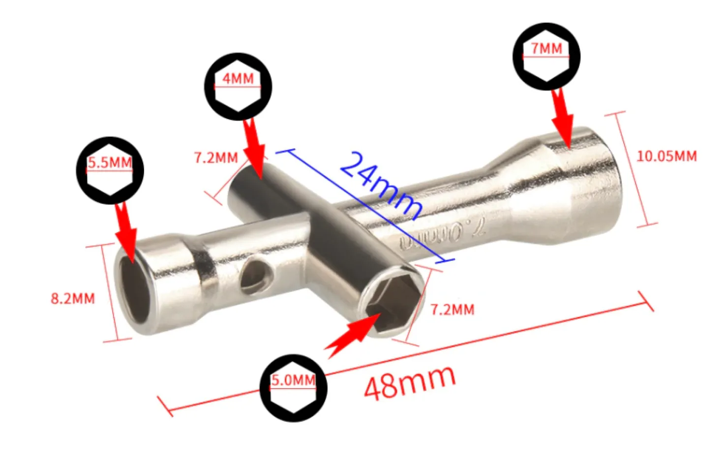 Nozzle Tool - 4 in 1