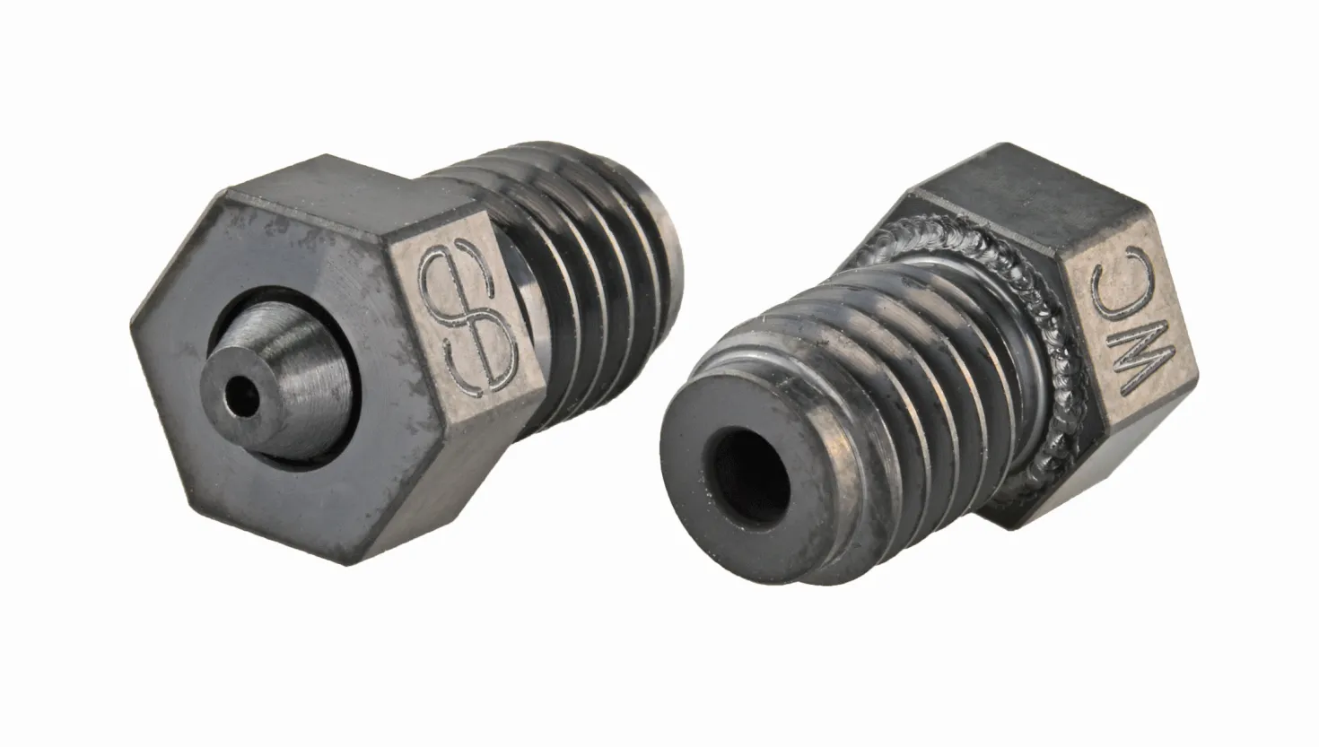 Phaetus PrimaCreator Reprap - M6 Tungsten Carbide Nozzle - 0.8 MM - 1.75 mm - 1 Pcs