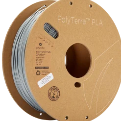 Polymaker - PolyTerra PLA - Fossil Grey - 1.75mm - 1kg