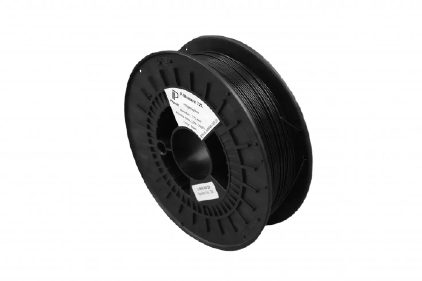 PPPrint - P-filament 721 - Black - 1.75mm - 1.8kg