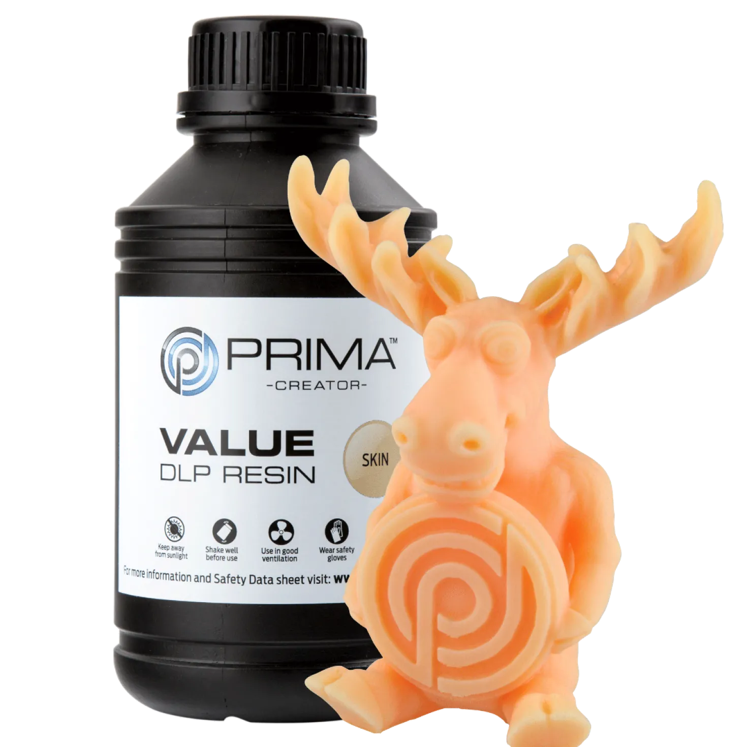Primacreator Value UV-DLP Standard Resin - Skin - 500ml