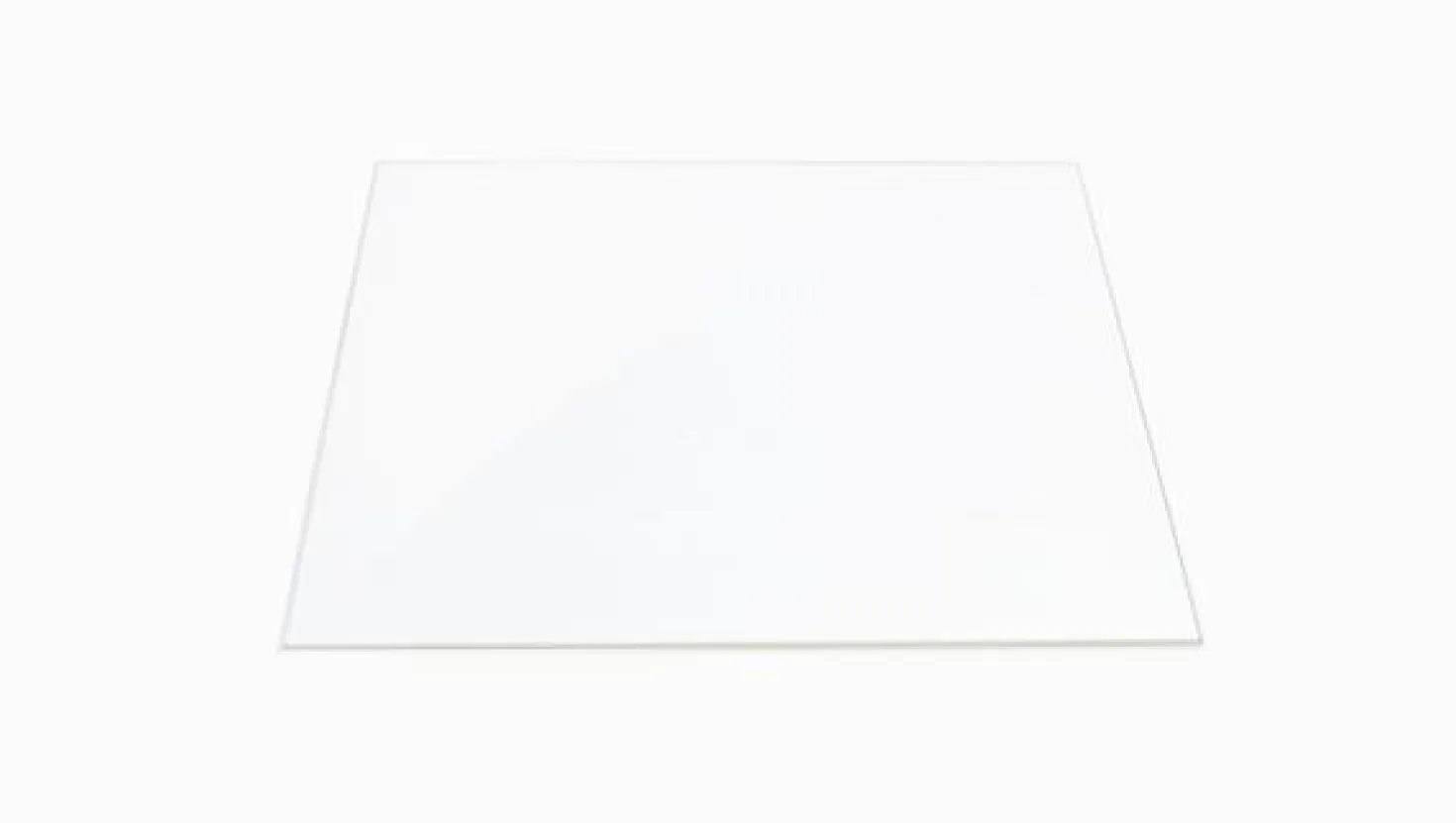 Raise3D N2 High Temperature Build Plate Glass - 300x300mm