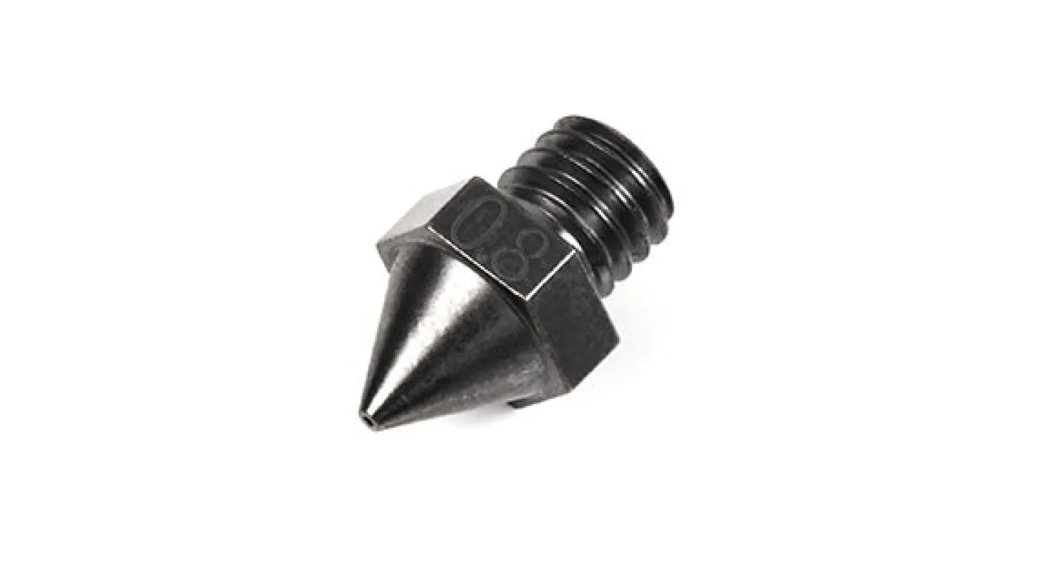 Raise3D - Steel Nozzle with WS2 Coating - 0.8mm - Pro2/Pro3 Series - 1pcs
