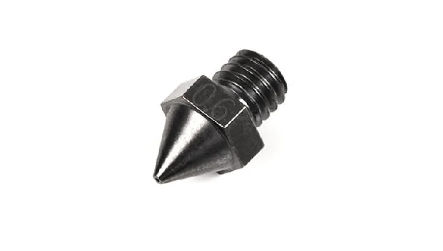 Raise3D - Steel Nozzle with WS2 Coating - 0.6mm - Pro2/Pro3 - 1pcs