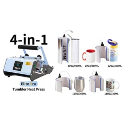 Sawgrass - Heat Press for Cups and Tumblers - Elite Pro 4 in 1 model