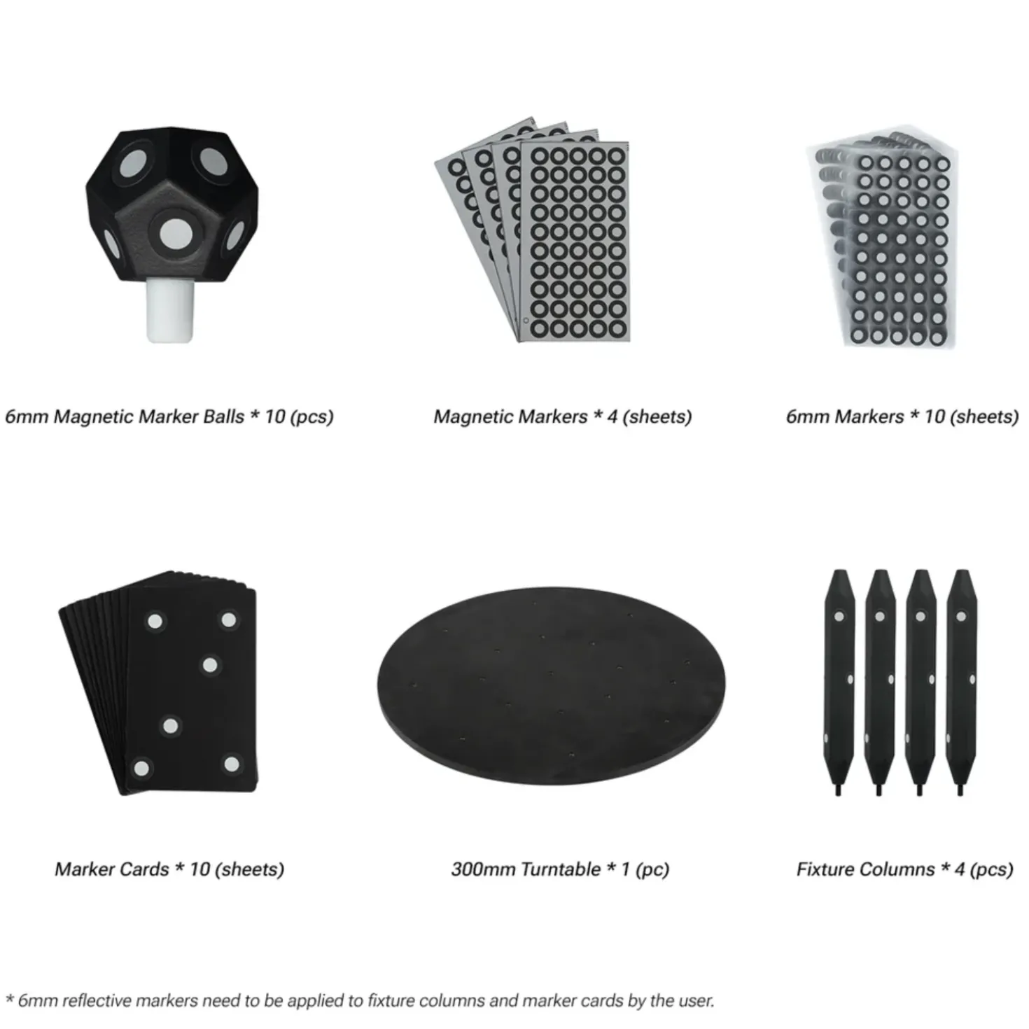 Shining3D - Accessories Pro Kit (Turntable, Markers mm.)