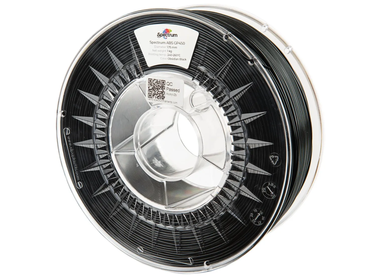 Spectrum - ABS GP450 - Obsidian Black - 1.75mm - 1 kg