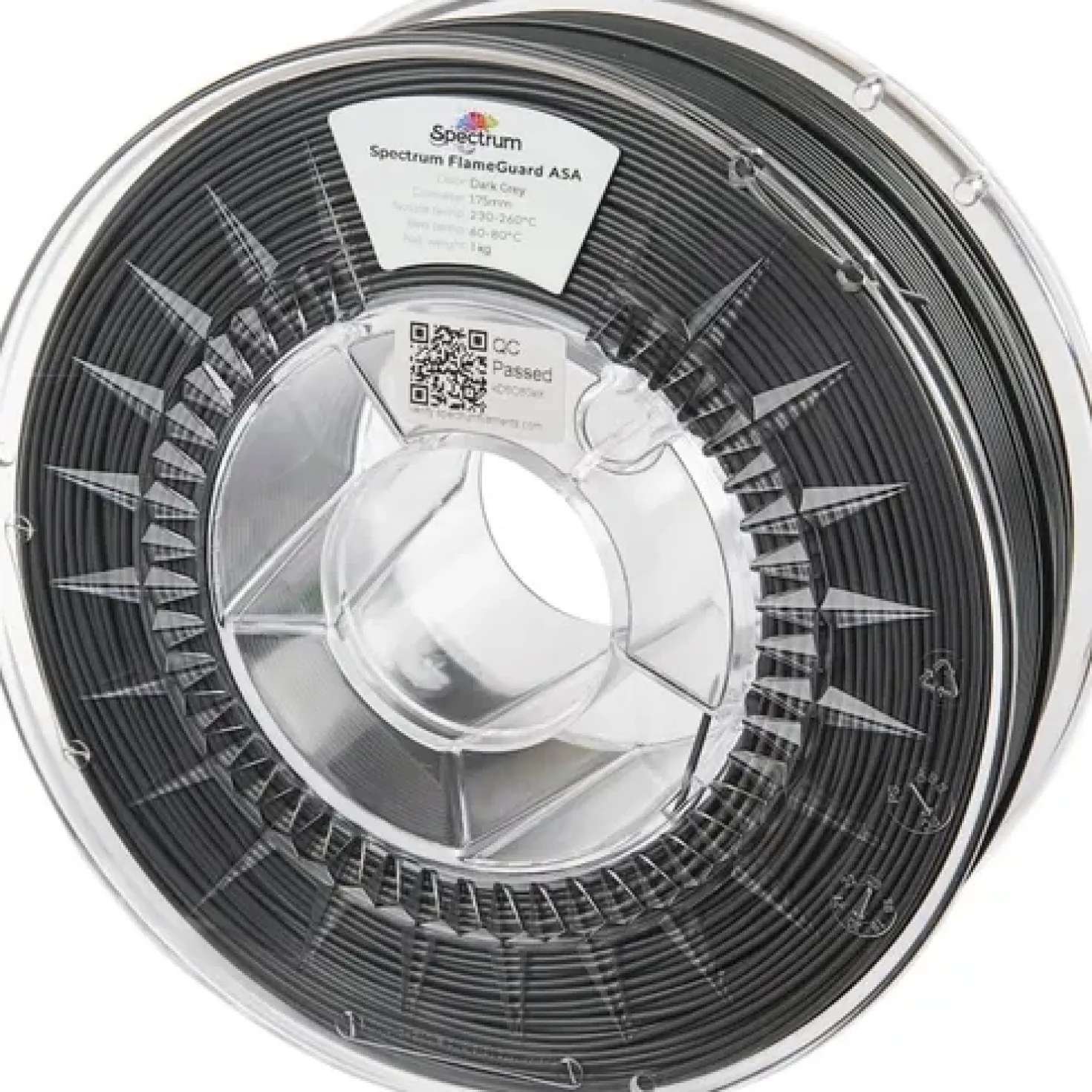 Spectrum - FlameGuard ASA 275 - Dark Grey - 1.75mm - 1kg